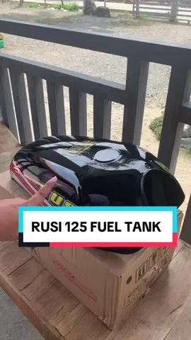 RUSI 125 FUEL TANK  #rusifuelgastank #fueltank #pantra #fypp #tiktokshop 