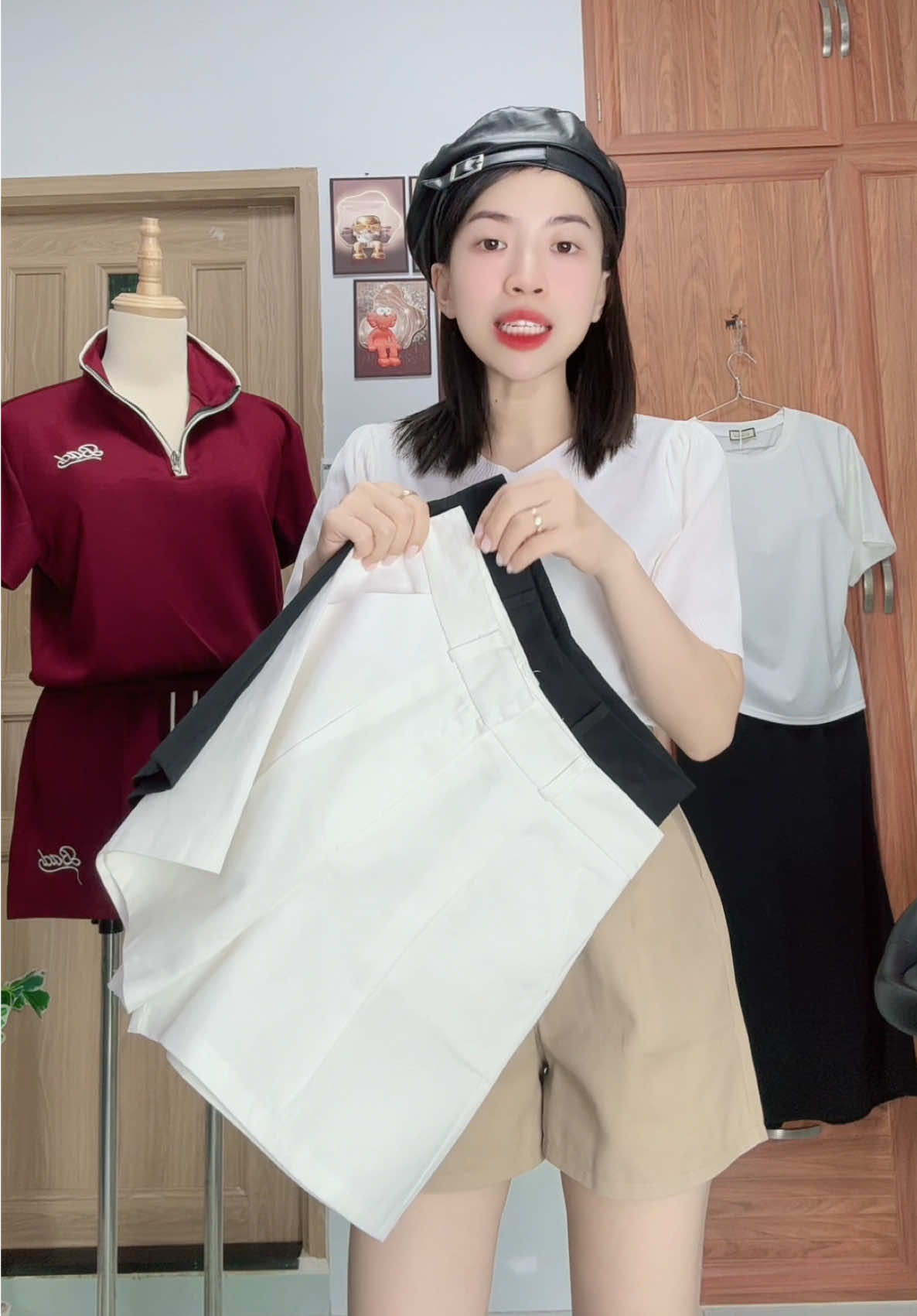 Quần kaki khuy cài #zinkhosi #xuhuong #quanshort 