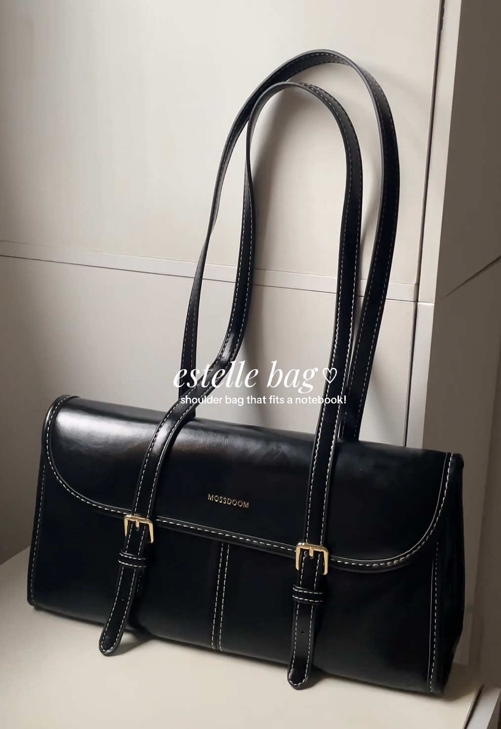 finally a shoulder bag like this but can fit my notebook! 😩💫 #shoulderbag #handbag #slingbag #largecapcitybag #mossdoom #bagforwomen  #creatorsearchinsights #fyp #trending #viral @MOSSDOOM.PH 