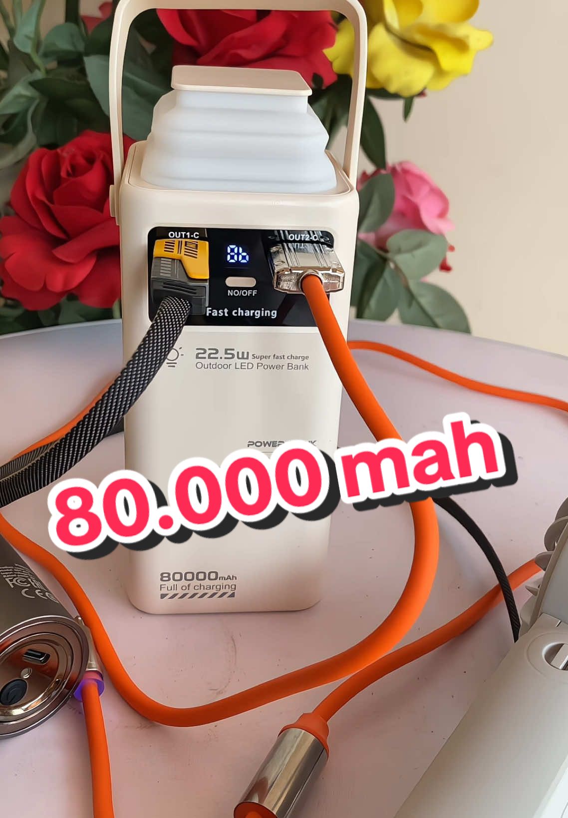 Trạm sạc 80.000mah rất phù hợp cho ae đi du lịch, phượt dài ngày. Hoặc dự phòng ở nhà khi mất điện #tramsacduphong #sacduphong80000mah #duongriviu 