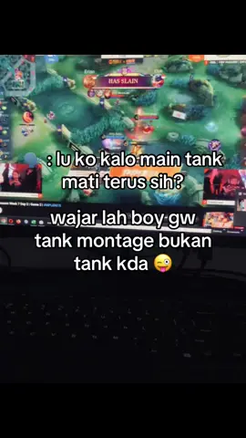 wajar lah boy 😜 #mobilelegends #katakataml #roamer 