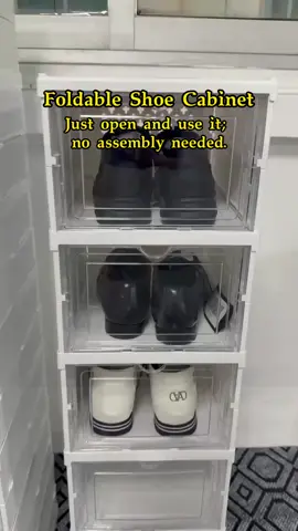 Hindi lang isang shoe box — ito ang tagapangalaga ng iyong mga sapatos! Stylish at practical, dapat meron ka na nito!