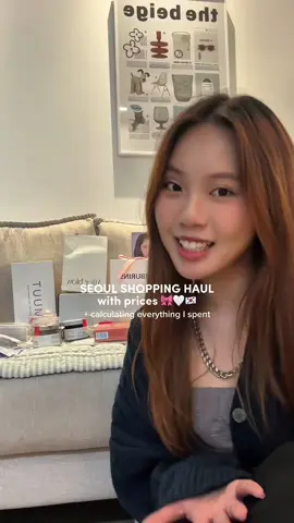 Def one of my best hauls so far 🎀 #seoul #seoultravel #shoppinghaul #koreashopping #seoullife #traveltiktok #tamburins #afterblow #fwee #kbeauty #creatorsearchinsights 
