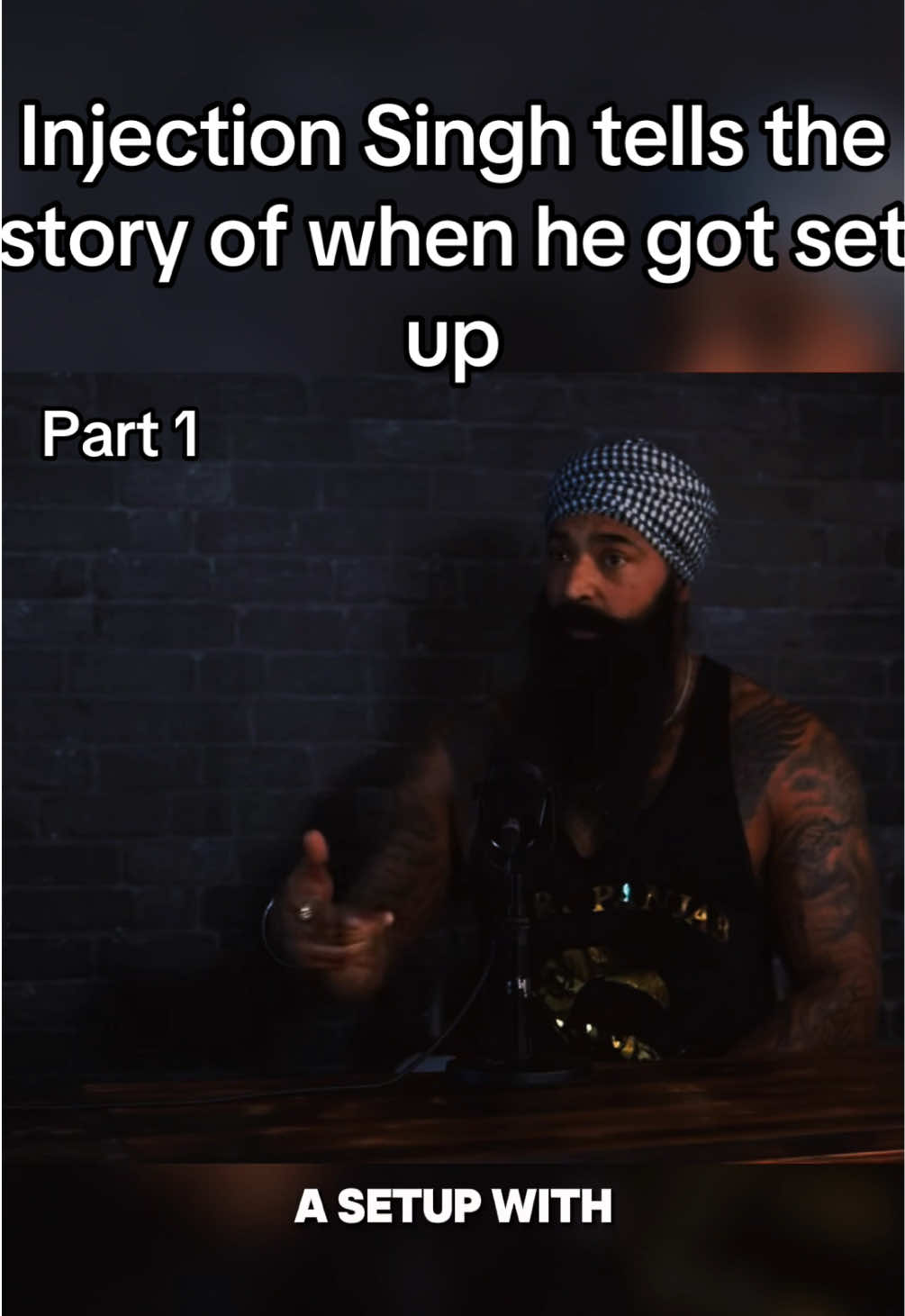 Injection Singh on the blue tick show #thebluetickshow #injection #singh #southall #crime #truecrime #gangster 