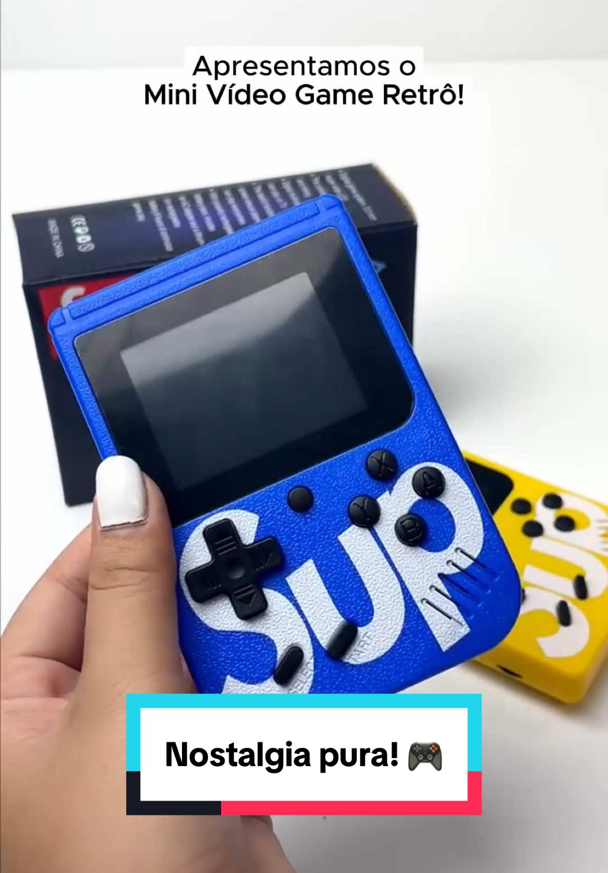 🎮 Reviva os clássicos! Com o Mini Vídeo Game Nintendo Retrô, você tem 400 jogos dos anos 80 na palma da mão! Jogue seus favoritos e sinta a nostalgia com o controle que garante a diversão. 🔥 #RetroGaming #NintendoMini #JogosAnos80 #Nostalgia #SuperGames #RetroVibes #ClássicosDeSempre #dafu #dafubrasil #dafushop #viral #explore 