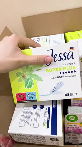 Về hàng tampon jessa Đức 🥰🌷🌷 #tampon #jessa 