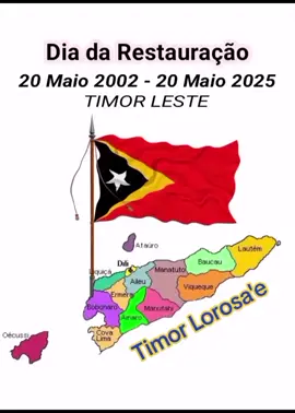 Loron Restaurasaun RDTL 2025 #timorleste🇹🇱 #harikemerdekaan #Fyp