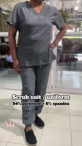 UNISEX BREATHABLE SCRUB SUIT ELASTIC WRINKLE RESISTANT WOMEN MEN SET DOCTOR NURSE UNIFORM SUIT HIGH-END POLYESTER#scrubsuit #uniform #affordablescrubsuit #comfyscrubsuit #unisexclothing #hospitaluniform #spa #clinic #doctor #nurse 