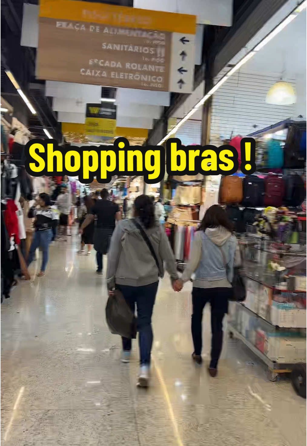 Shopping bras #brás #compras #quartafeira 