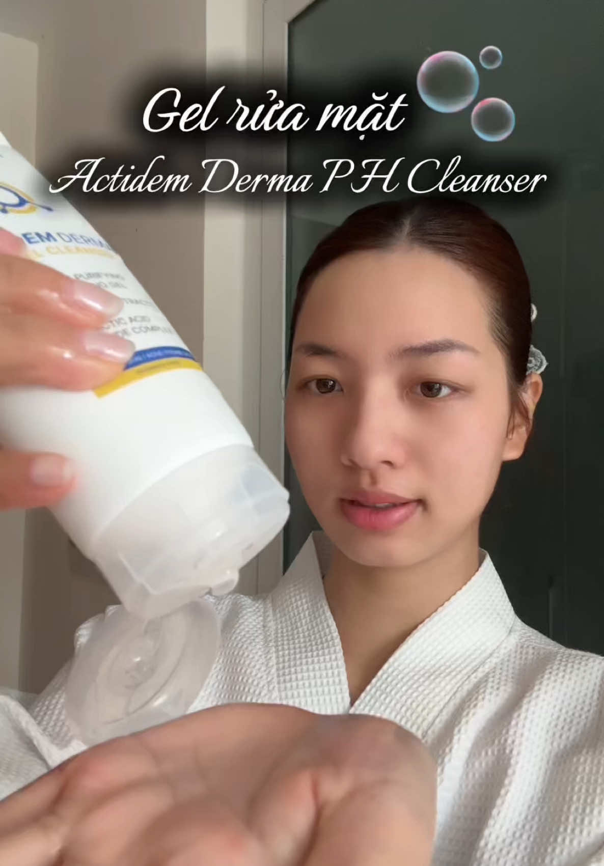 Giá thành rẻ mà hiệu quả thì quá ok nha #actidem #LearnOnTikTok #sưaruamat #skincare 