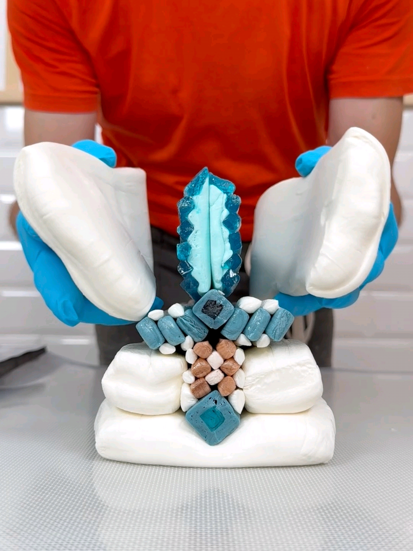 Unbelievable Minecraft Candy Creations! #candy #Minecraft #fyp #SATISFYING #funnyvideo #memes 
