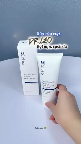 Sữa rửa mặt Dr.Leo hỗ trợ kiềm dầu dành cho da dầu mụn, nhạy cảm #unboxcunghip #drleo #suaruamatdrleo #suaruamatdadaumun #suaruamat #lamdep #chamsocda 