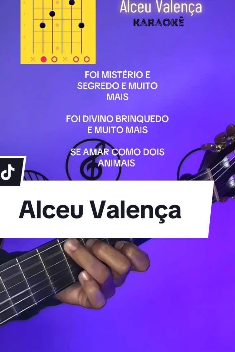 Karaoke acoustic - Alceu Valença #karaoke #violao #violaoiniciante #auladeviolao #vozeviolao 