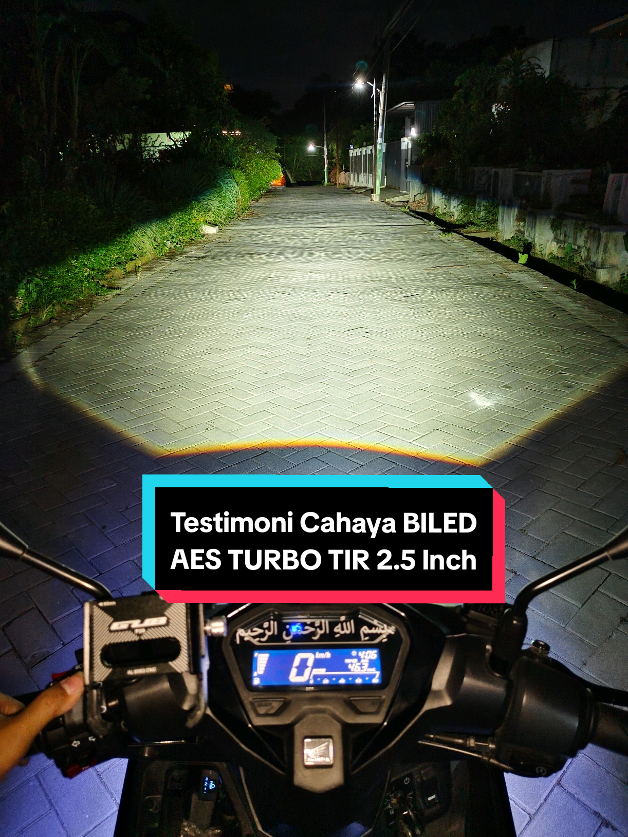Testimoni Output Sinar dari Biled AES TURBO TIR 2.5 Inch, Terpasang di Honda Vario 125 New Gen 2 Reservasi dan Konsultasi Pemasangam Bisa Langsung Chat Admin RF Autolight Yogyakarta 081328326432 #fypシ゚ #variomodifikasi #varionistyindonesia #vavarioan #teamvario #rfautolightjogja 