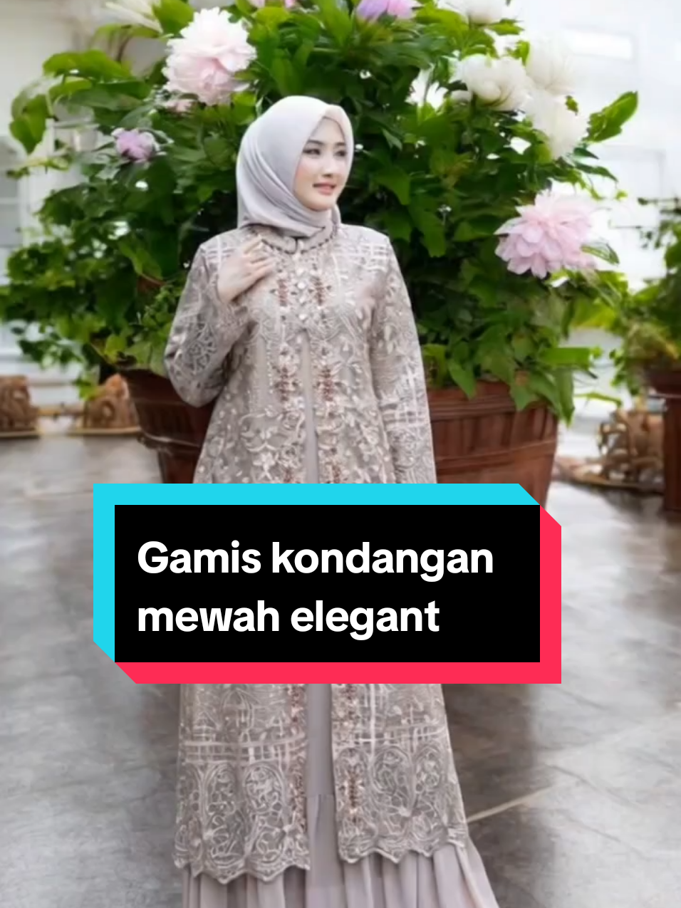 Gamis kondangan 2025 mewah elegant ##GamisCantik #OOTDMuslimah #gamiskondangan #HijabFashion #GamisKekinian #TampilSyarI #gamiskondanganmewah  #FYP #BelanjaHemat #TikTokFashion 