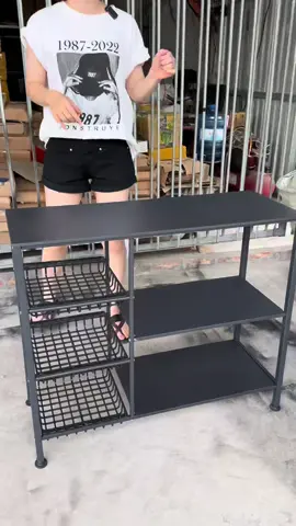 Kệ gia dụng 3 tầng để đồ nhà bếp