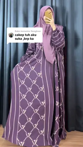 Membalas @Nenghoer lavender bikin cerahhhhhhhh#kaftanrayon #fyp 