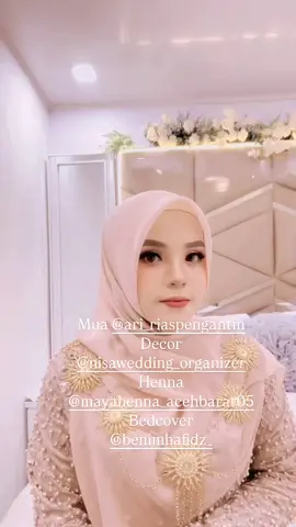 Malam Tamu 🥰 #mywedding #myweddingdress #dresswedding  #fypシ゚ 