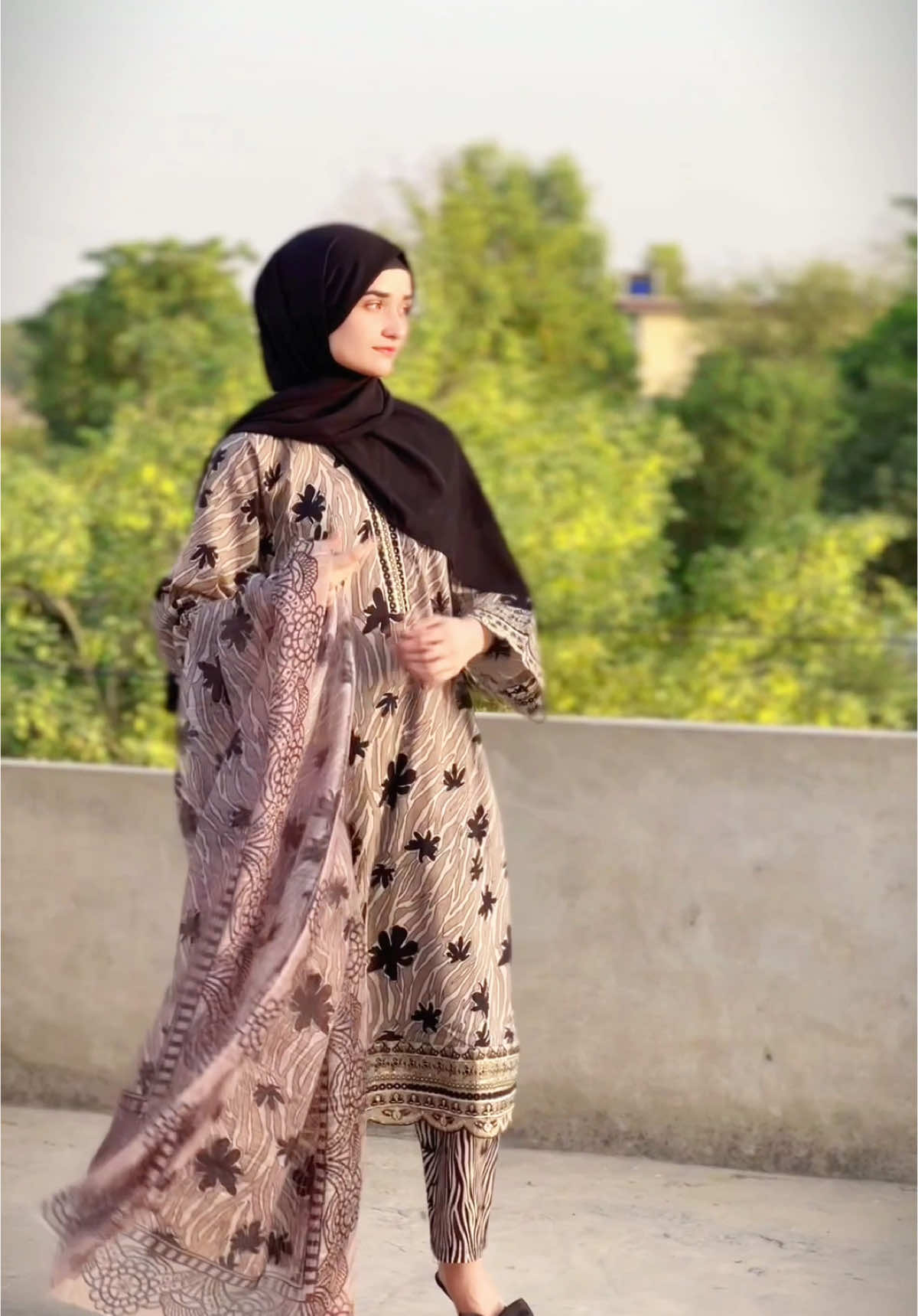 Wearing @Sameer Garments 