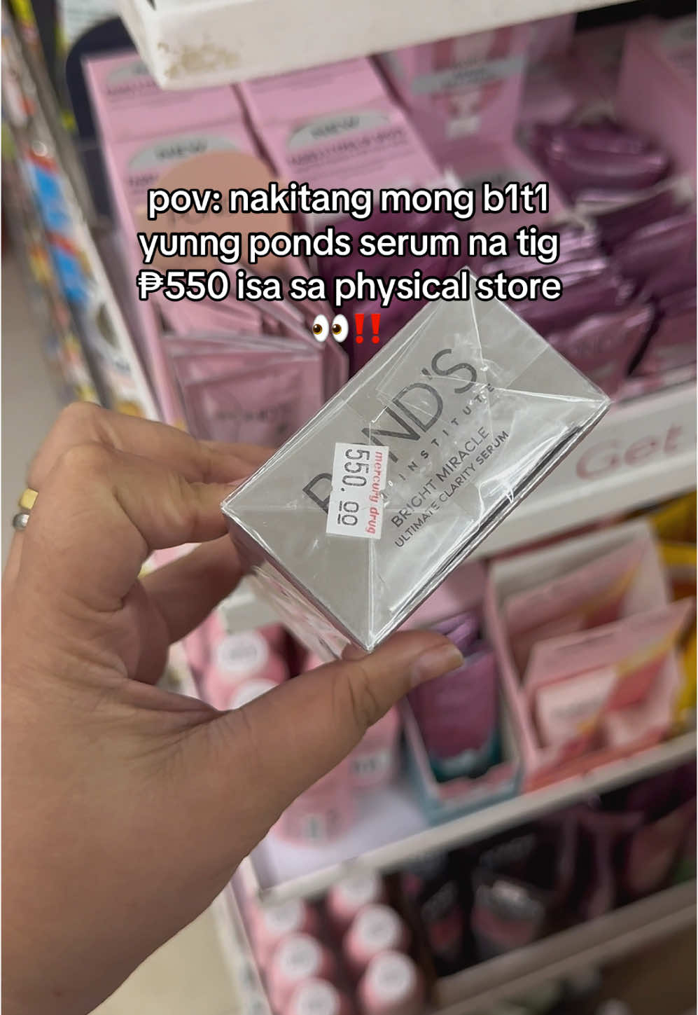 ang laki din kasi ng maititipid kung di ka naman nagmamadali at willing to wait sa parcel go na sa online mas nakaka mura kapa❤️  #pondsbrightmiracle#ponds#serum#foryou#fyp#trending#sal 