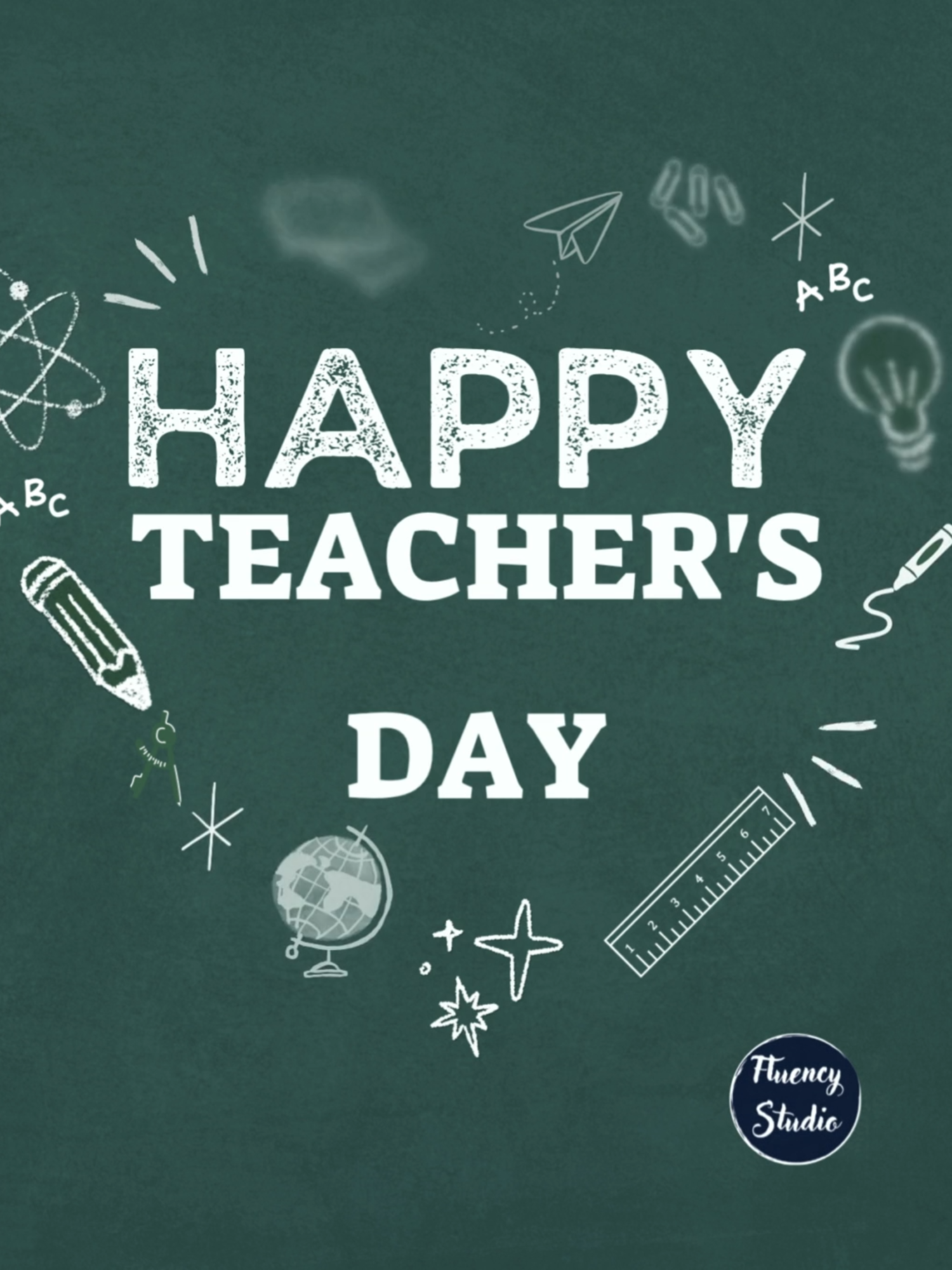 🌟 Happy Teacher’s Day! 🌟 Hoy celebramos a quienes enseñan con pasión, paciencia y propósito. Nuestros profesores no solo enseñan inglés… ¡inspiran, guían y transforman vidas! 🧑‍🏫📚 Gracias por cada clase llena de energía, por cada corrección con una sonrisa y por nunca rendirse hasta que sus alumnos digan: “Now I get it!” 💡💬 #happyteachersday #teachersday #diadelmaestro #inglés #escueladeinglés #englishonline #fluencystudio #aprendeinglés #teaching #workofheart #teachenglish #fyp #teachers