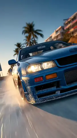 Nissan r34 Skyline 🏙️  #nissan #r34skyline #fast #carsoftiktok #car #3dmodel #fastandfuriousedit #vroom #afternoon #foryoupage #for #trending 