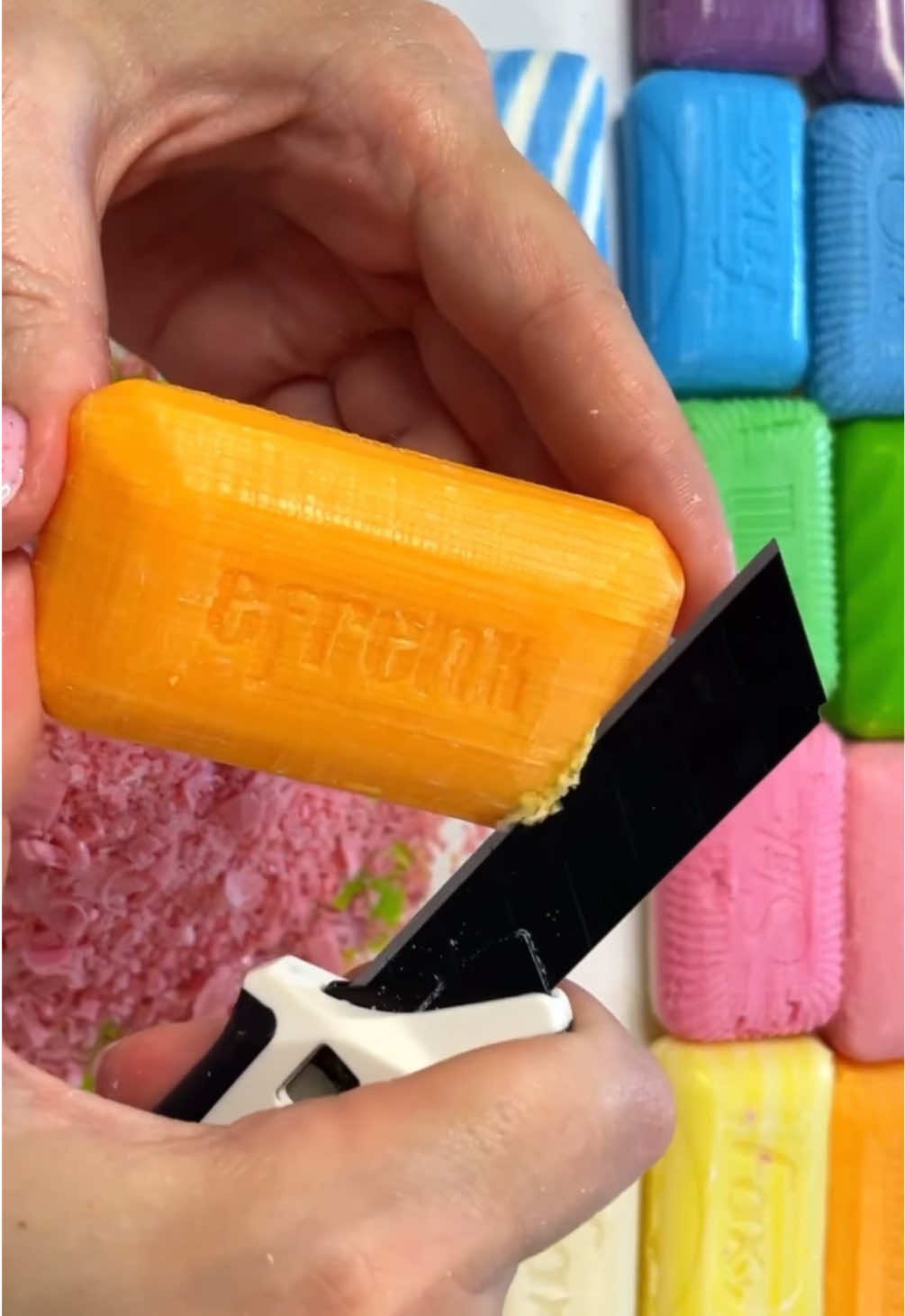 Part 120 | ASMR Soap Cutting #asmrvideo #asmr #asmrtiktoks #satisfying #tingles #satisfyingvideo #asmrsoap #soapcutting #soapasmr #soapcubes #cuttingsoap #asmrsounds #soap #sleep 