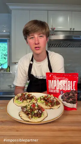 Steak Tacos Mare From Plants! #cookimposible 