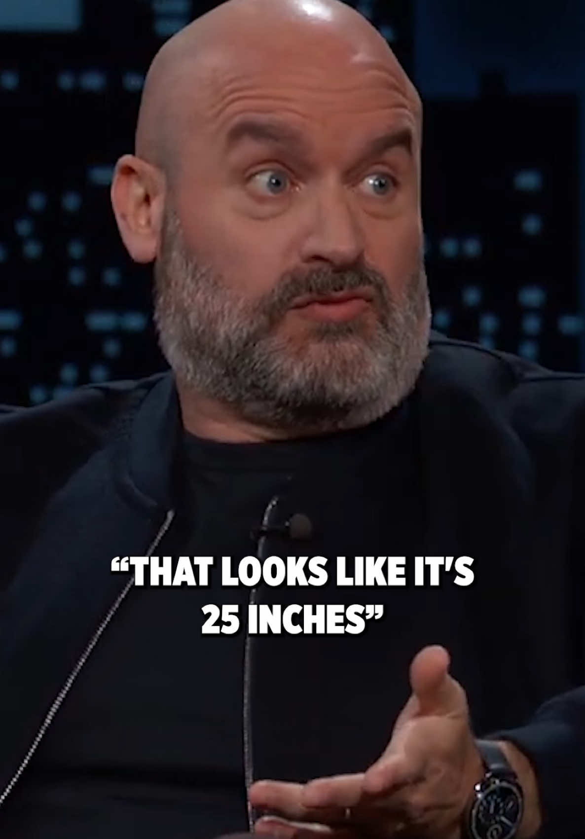 Talking 🍆 with @Jimmy Kimmel Live. I learned a lot when prepping for Bad Thoughts on @Netflix Is A Joke #netflixisajoke #netflixseries #tomsegura 