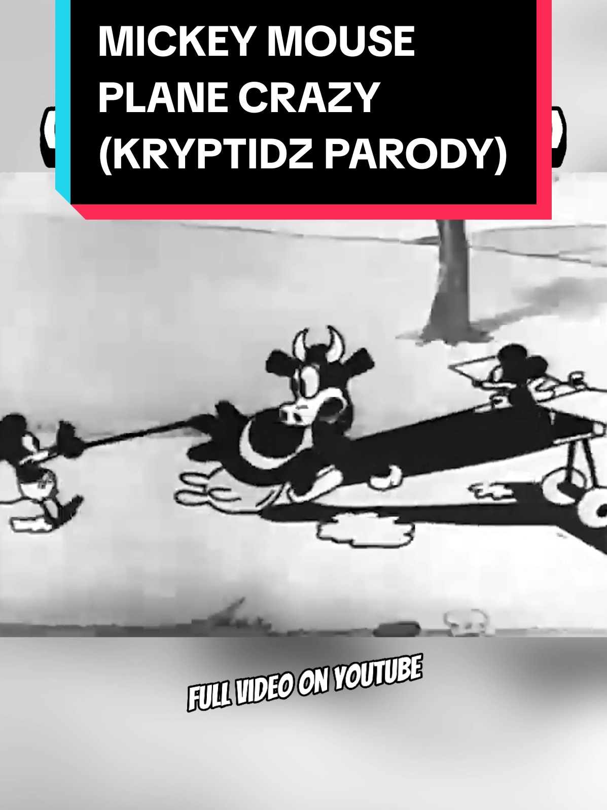 MICKEY MOUSE PLANE CRAZY (A KRYPTIDZ PARODY) OUT NOW ON YOUTUBE🔥🔥🔥 #fyp #foryou #foryoupage #mickeymouse #disney #parody #brainrot #voiceover #kryptidz 