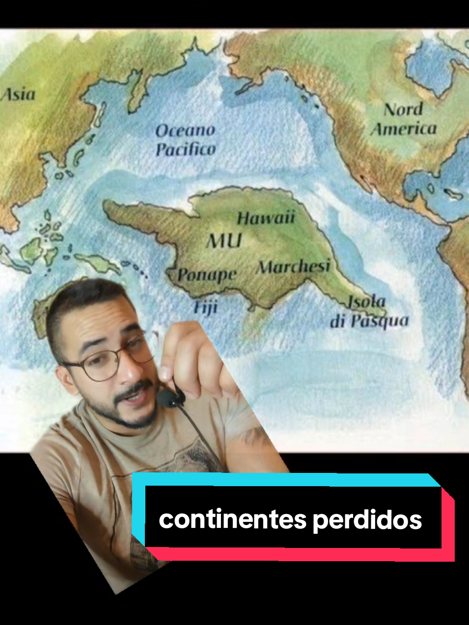 continentes perdidos #mapa #mundo #historias #misterio #curiosidades #historia #AprendeEnTikTok 