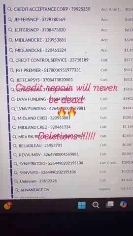 Credit Repair Is NOT Dead — It’s Evolving! Don’t believe the hype. Just because laws are shifting doesn’t mean credit repair is over. It means real professionals are rising. The gimmicks are gone — but the RESULTS are still real. People are still removing inaccuracies. People are still buying homes. People are still getting funded. People are still winning. Credit repair isn’t dead — lazy strategies are. If you’re ready to do it the right way, let’s talk. #CreditRepair #CreditRestoration #700Club #FinancialFreedom #FixYourCredit #CreditIsPower #HomeOwnership #BusinessCredit #DisputeTheRightWay