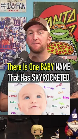 What Baby Name Has Skyrocketed The Last 20 Years? #fyp #name #baby #parents #y2k #guessinggame 