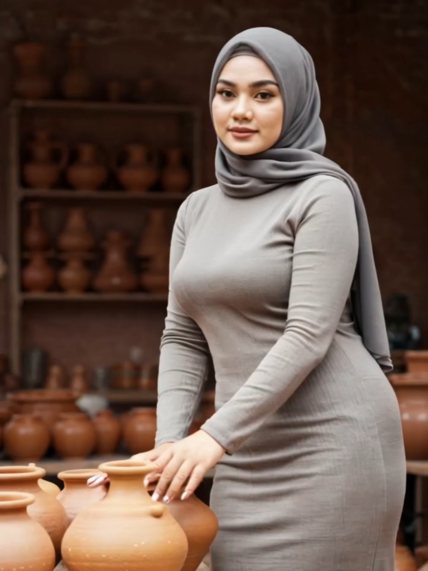 Dress Hijab masa kini #dress #dressbodycon #dressfitbody #foryou #viral #fyp #viralvideo #fypppppppppppppp #outfit #ootdfashion #ootdhijabstyle #ootdhijab