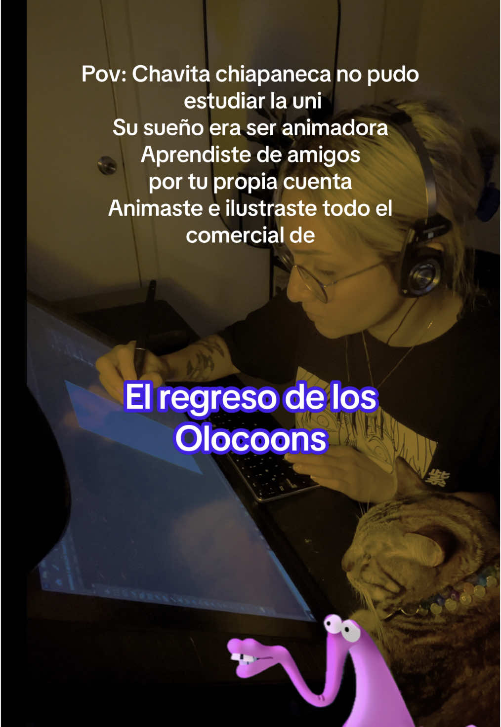 Solo quiero mover muchos dibujitos siempre ✨ #animation #fyp #art #illustration #artist #arte #animatorsoftiktok #fypシ #mexicanart #olocoons #olocoons2025 