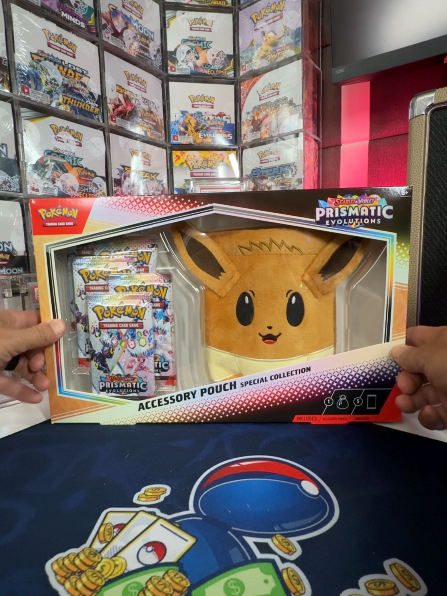 Episode 297 of Should I Open it? Or Should I Keep it Sealed? - Prismatic Evolutions Eevee Pouch Collection Box #pokemon #pokemontcg #pokemoncommunity