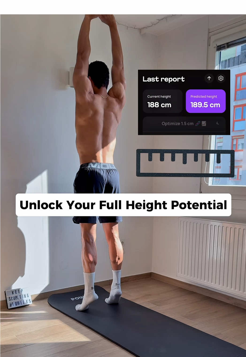 Stand Taller, Move Freer. ⚒️  These Exercises Help Decompress Your Spine, Improve Posture, And Unlock Your Full Height Potential @Taller #tallerworkout #posturecorrection #spinalmobility #heightpotential #mobilitytraining #bodyalignment #keepsculpting #fyp