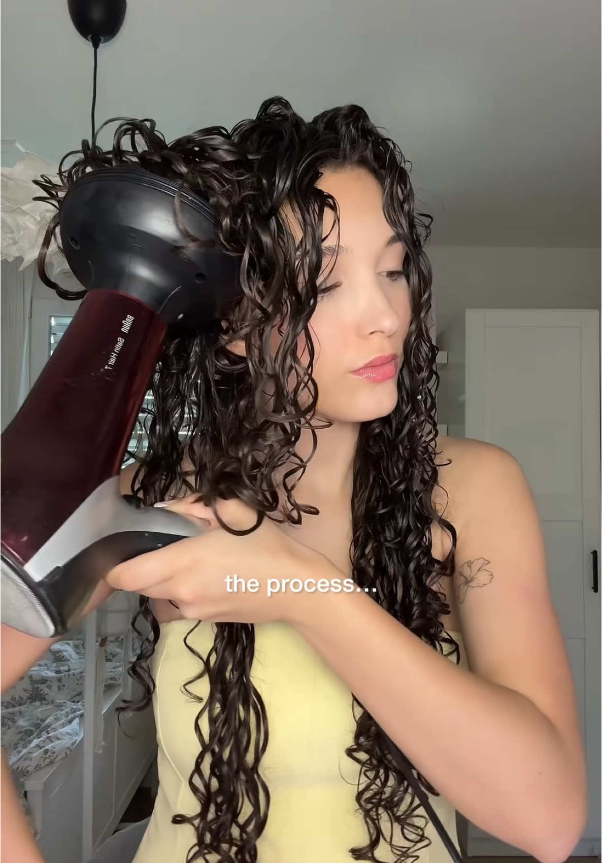 the process and the result 🤩 ##curls##curlyhair##curlygirl
