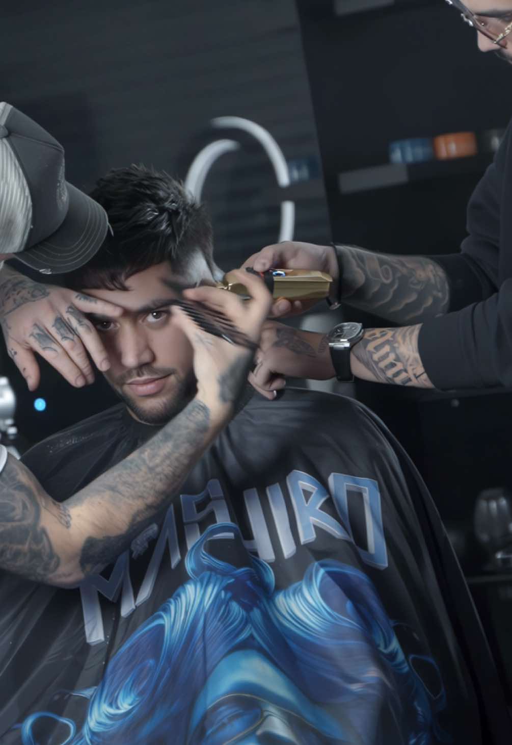 Fusion de styles avec @Thony’s Barber ✂️🔥 . . . #barberlife #barber #barbering #coiffurehomme 