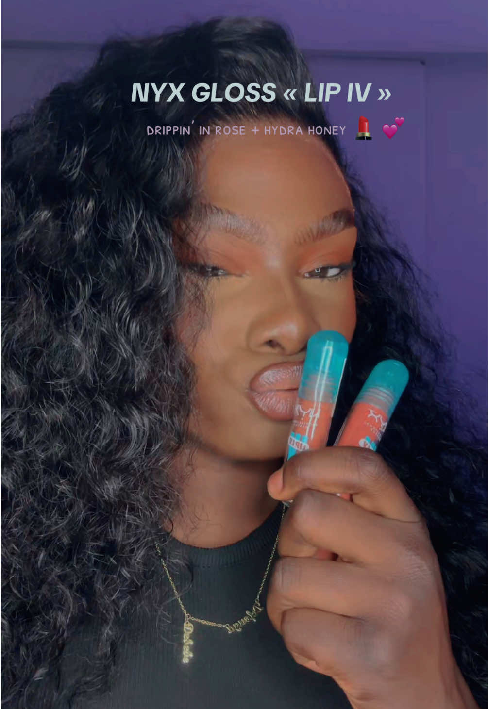 mon préféré est le hydra honey (2e) !!! Ces gloss sont incroyables et j’ai oublié de dire qu’ils teintaient les lèvres ! j’aime trop. @NYX Professional Makeup @NYX COSMETICS FRANCE #fyp #makeup #nyxcosmetics #blackgirl #lipiv #pourtoii #BeautyTok 