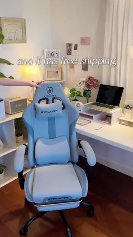 I regretted buying-because I didn’t buy it sooner #gamingchair #officechair #gamingroom #GamingSetup #GamerGirl 