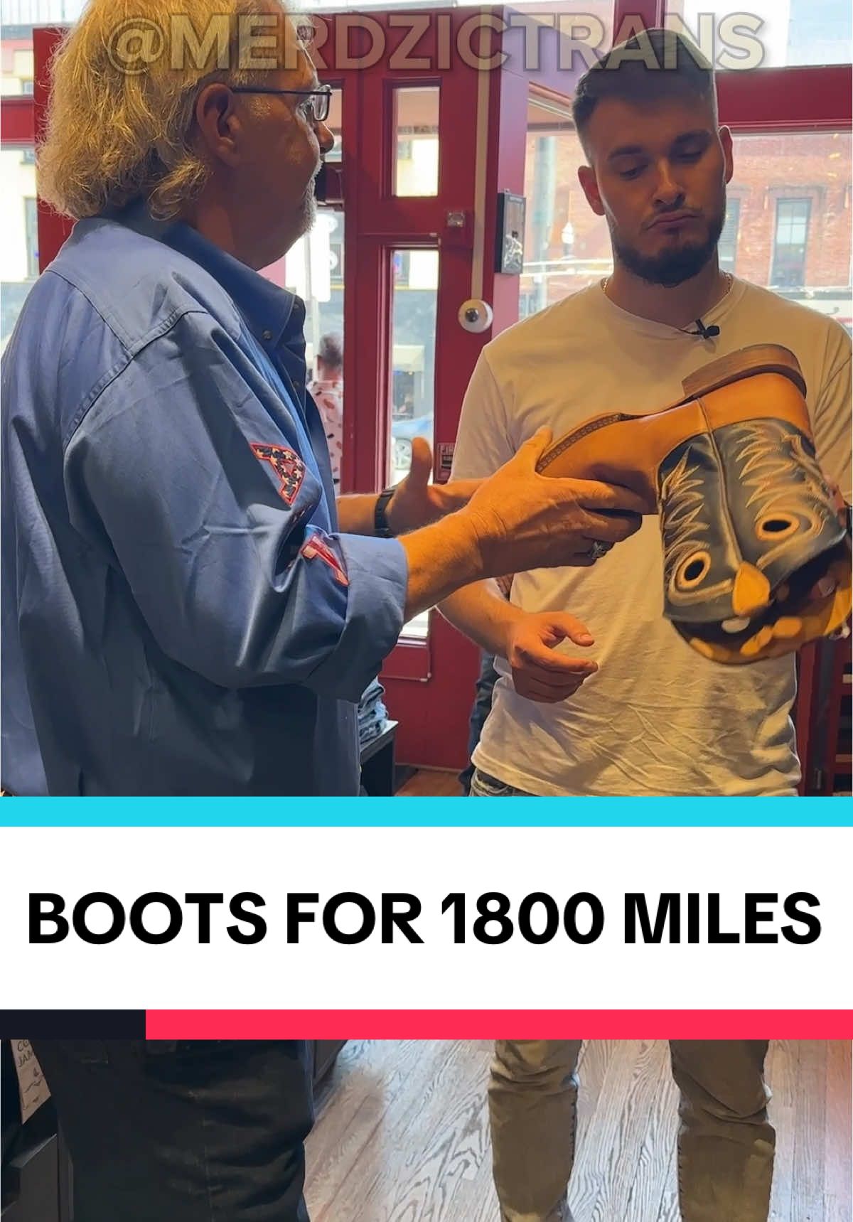 Buying Boots with Uncle Rob 🥾😭 @Robert Boblitt #cdldriver #softhands #semitruck #trucking #cdl #merdzic #truckdriver #usa 