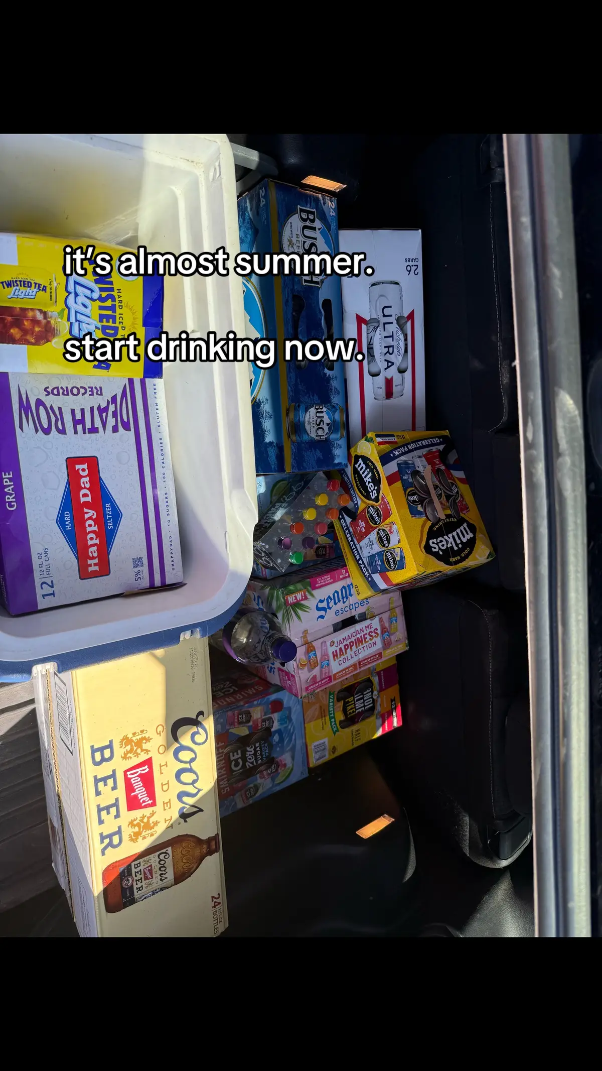 #fyp #foryoupage #drink #drinking #party #alcohol #twea #twistedtea #beer #fypシ #viral #drinktok #Summer #foryou #booze 