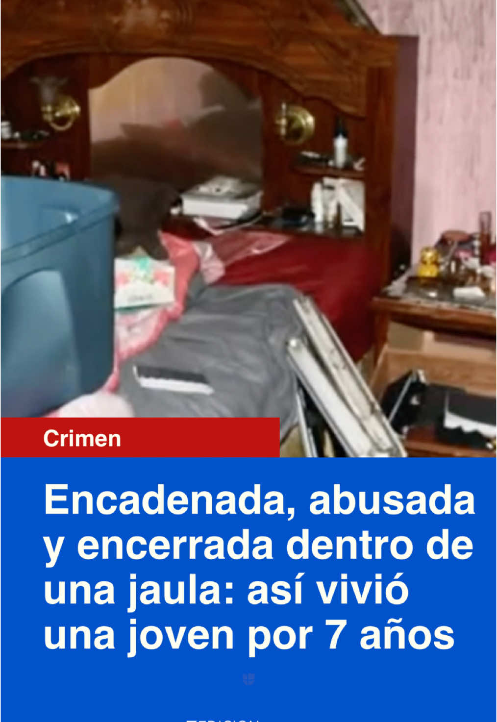 🚨 Encadenada, abusada y encerrada dentro de una jaula para perros durante más de 7 años: adolescente logra escapar y ahora arrestan a su madre y su padrastro. 📺 No te pierdas el Noticiero Univision Edicion Digital de lunes a viernes a las 12pm/11C por Univision. #crimen #NuevaYork #NewYork #EdicionDigital #Univision @Fabiola Galindo 