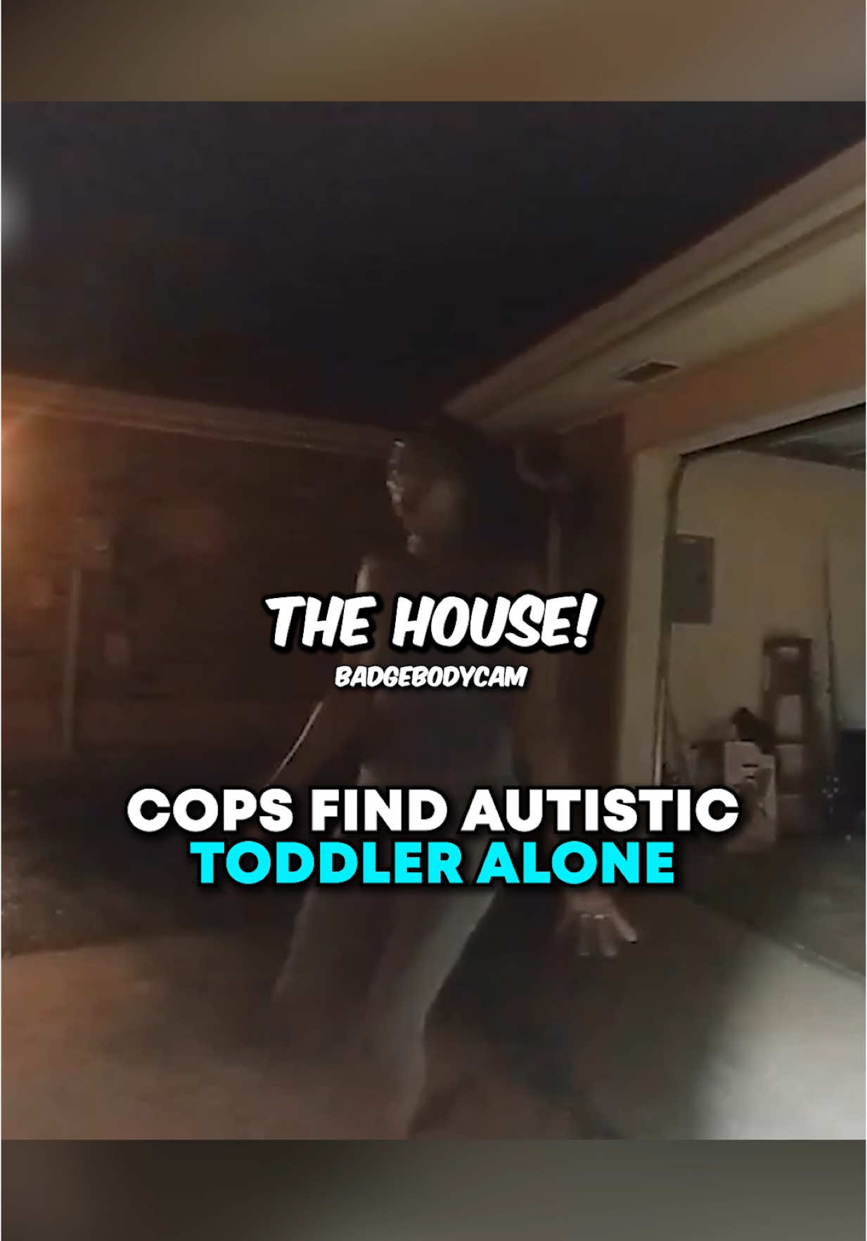 Cops find autistic toddler alone #police #cops 