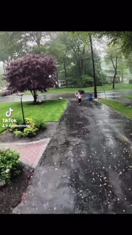 My run home from the bus yesterday when I couldn’t get either umbrella open