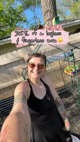 $90 isn’t bad until I remember I have 5 more beds to fill with plants🙃🫣😂 #fyp #lucieinthesky #amputeeshit #Vlog #nofingersrequired #ditl #robotmommy #nolegsnoproblem #dayinthelife #realisticmom #foryoupage 