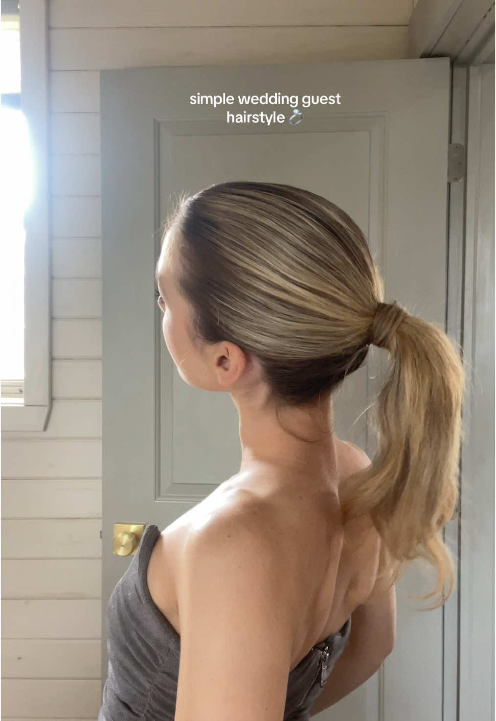 save for inspo 🤍 #weddingguesthairstyle #weddingguest #formalhairstyle #pontail #hairtok #hair 