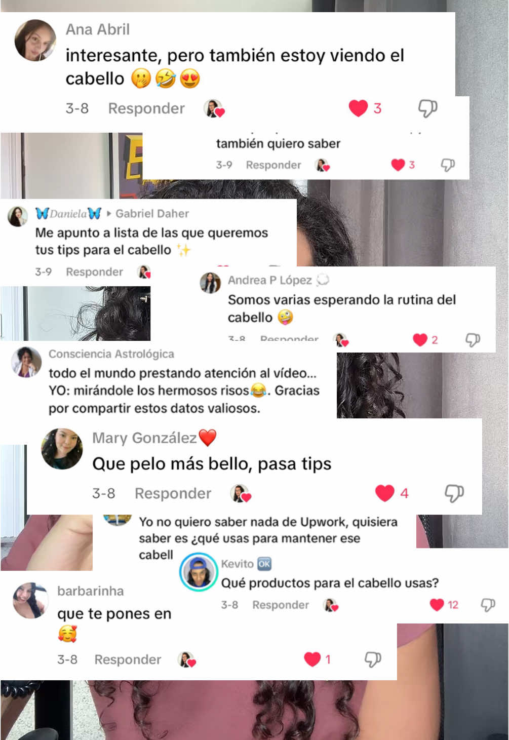 Lo que muchos estaban esperando 😳 ¿Lanzo la parte 2? #garnierhaircare #curlyhairtutorial #metodocurly #rizosnaturales #garnierfructis 
