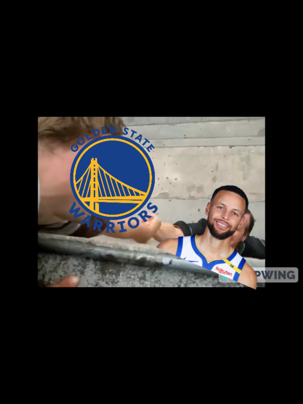 Golden State trying to hold out til Curry returns like #timberwolves #minnesota #minnesotatimberwolves #wolves #goldenstatewarriors #goldenstate #stephcurry #alwaysunny 